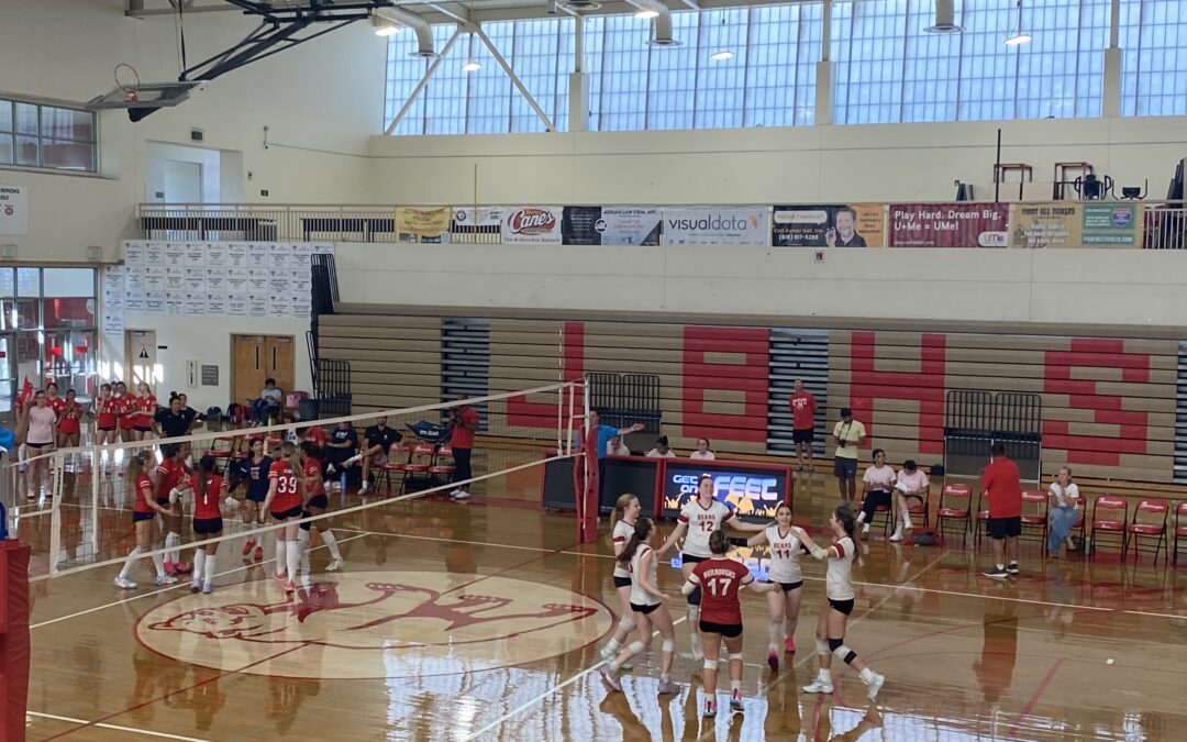 Burroughs Escapes With Five-Set Victory Over La Salle in Home Opener