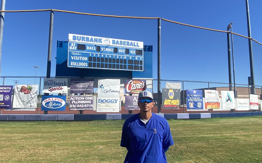 Paul Frias Takes Over for Bob Hart as Burbank Baseball Head Coach