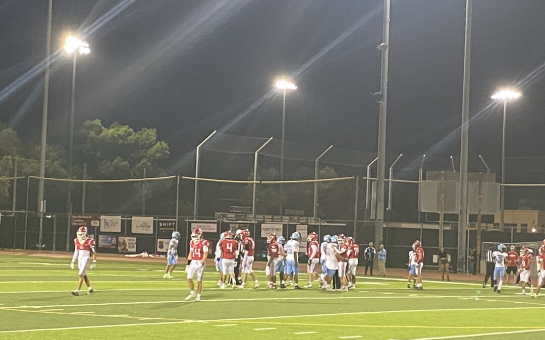 Burroughs Shut Out 17-0 in Home Opener Against Montclair