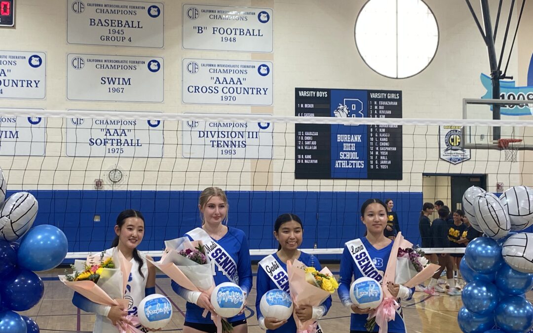 Burbank Sweeps Muir on Senior Night